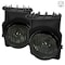 Spec-D Tuning 2003-2006 GMC SIERRA 1500 / 2500 / 2500HD FOG LIGHTS WITH SMOKED LENS, PK  2 LF-SIE03G-HZ - alternate 1